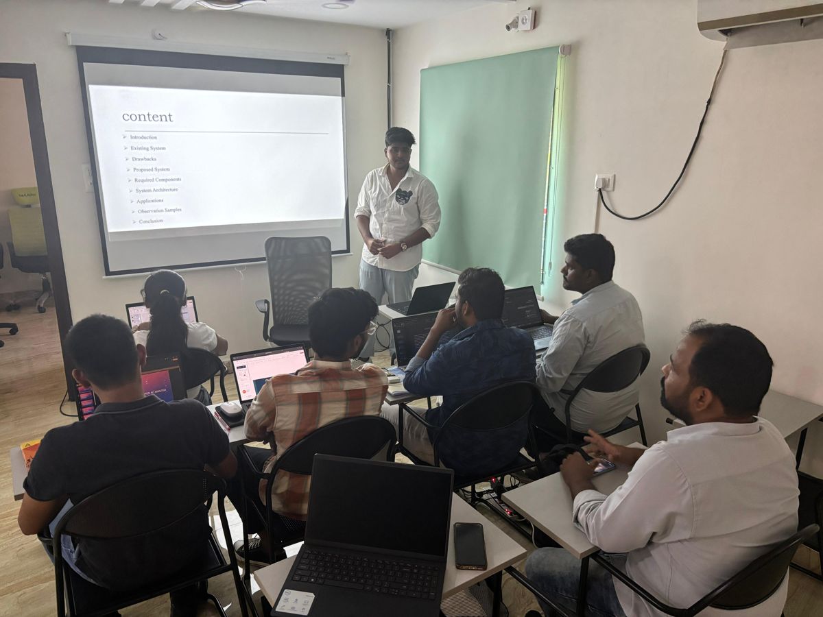 Live batch session at Unicus Learning