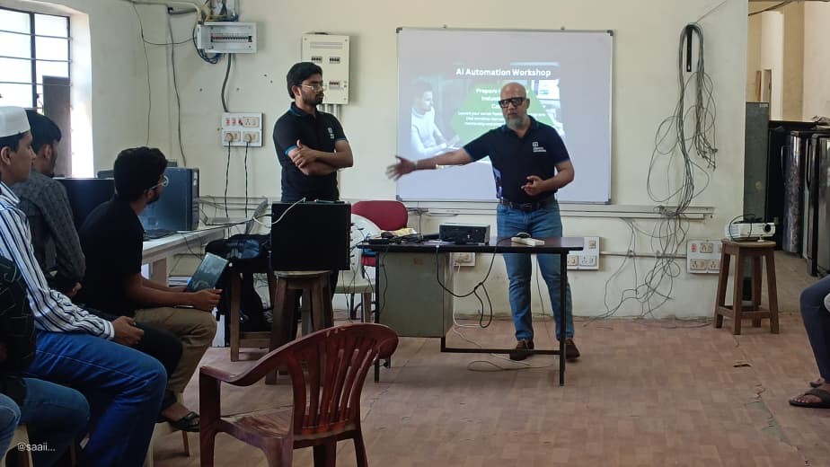 AI Automation Workshop at MCET
